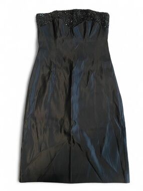 Jayson Brunsdon Strapless Sequin Cocktail Dress